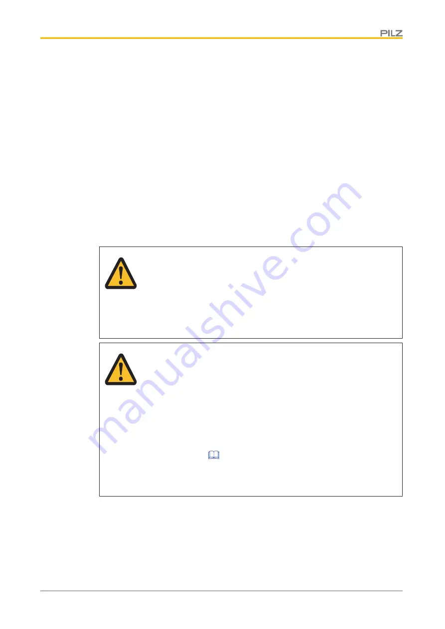 Pilz PSEN cs5.11 M12/8 Operating Manual Download Page 8