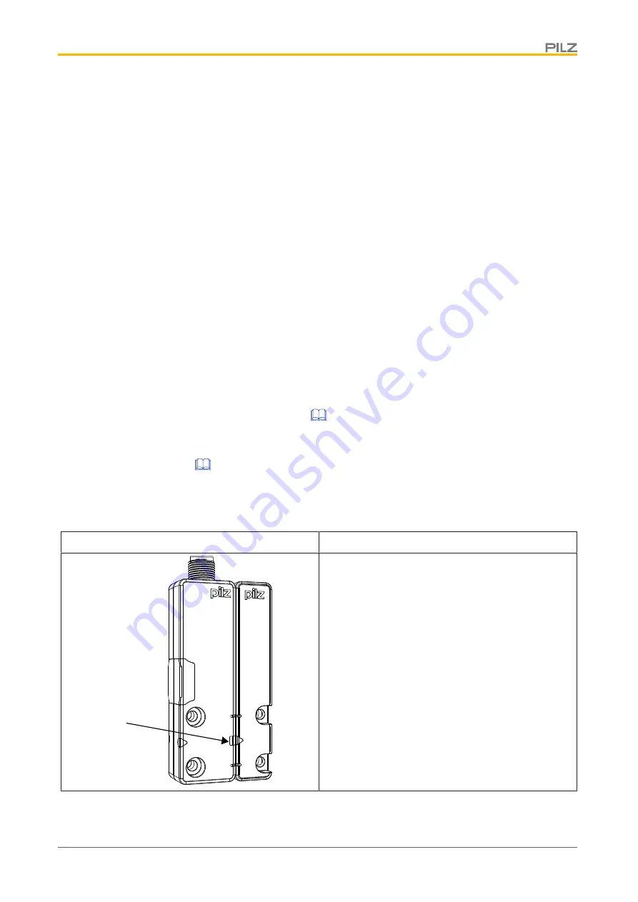 Pilz PSEN cs5.11 M12/8 Operating Manual Download Page 11