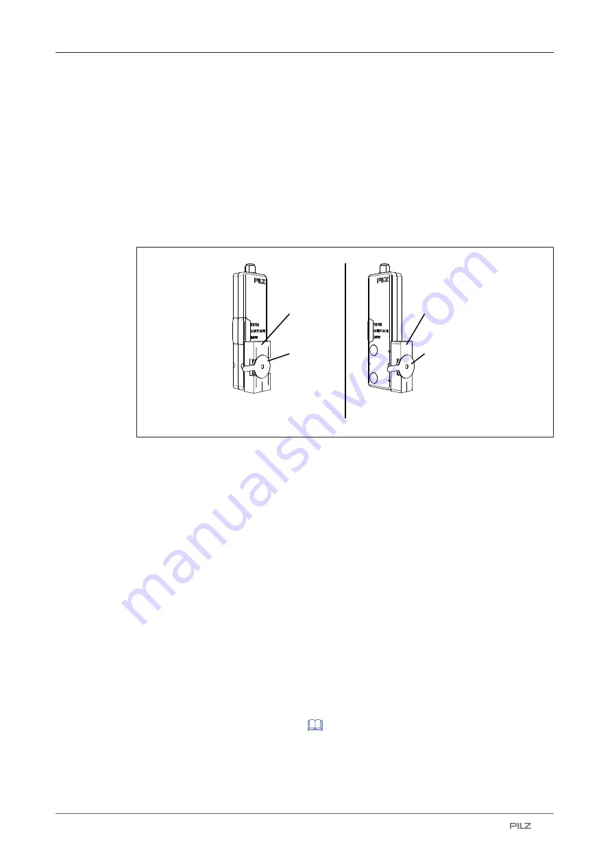 Pilz PSEN cs6.2p Operating Manual Download Page 31