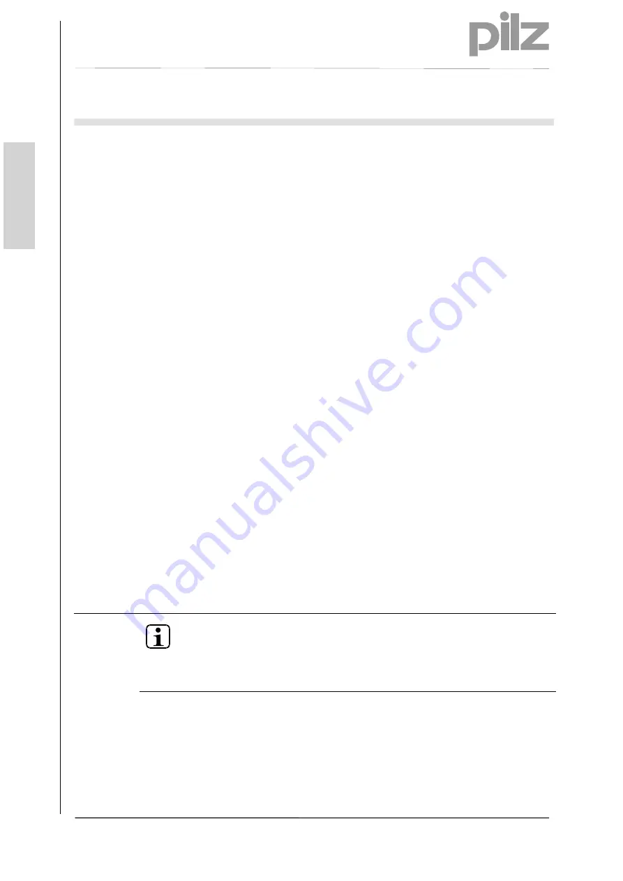 Pilz PSEN enc m1 eCAM Operating Manual Download Page 24