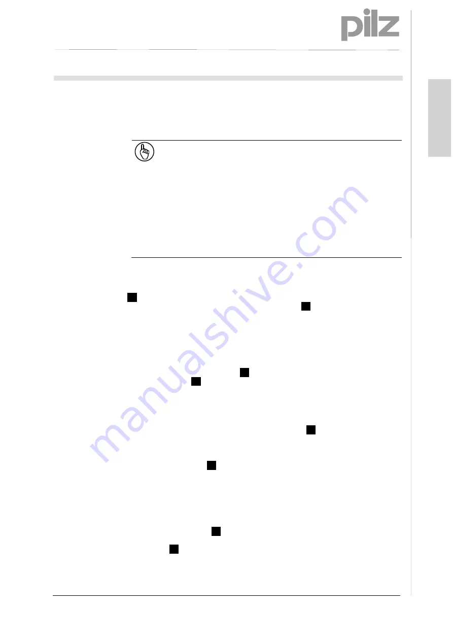 Pilz PSEN enc m1 eCAM Operating Manual Download Page 37