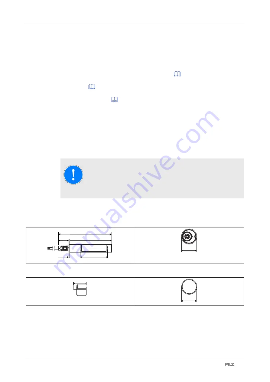 Pilz PSEN ma1.3b-24 VA Operating Manual Download Page 16