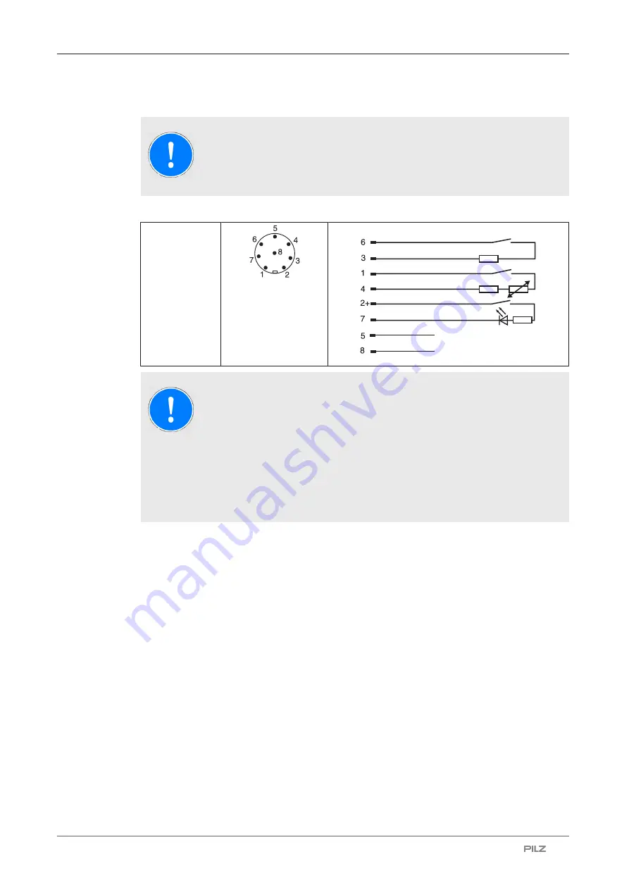 Pilz PSEN ma1.4-10 Operating Manual Download Page 10