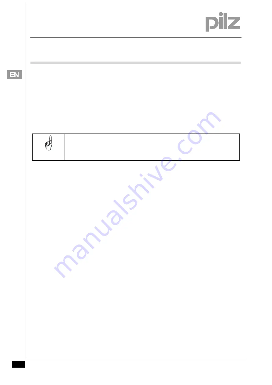 Pilz PSEN op Mirror/1 Operating Manual Download Page 4