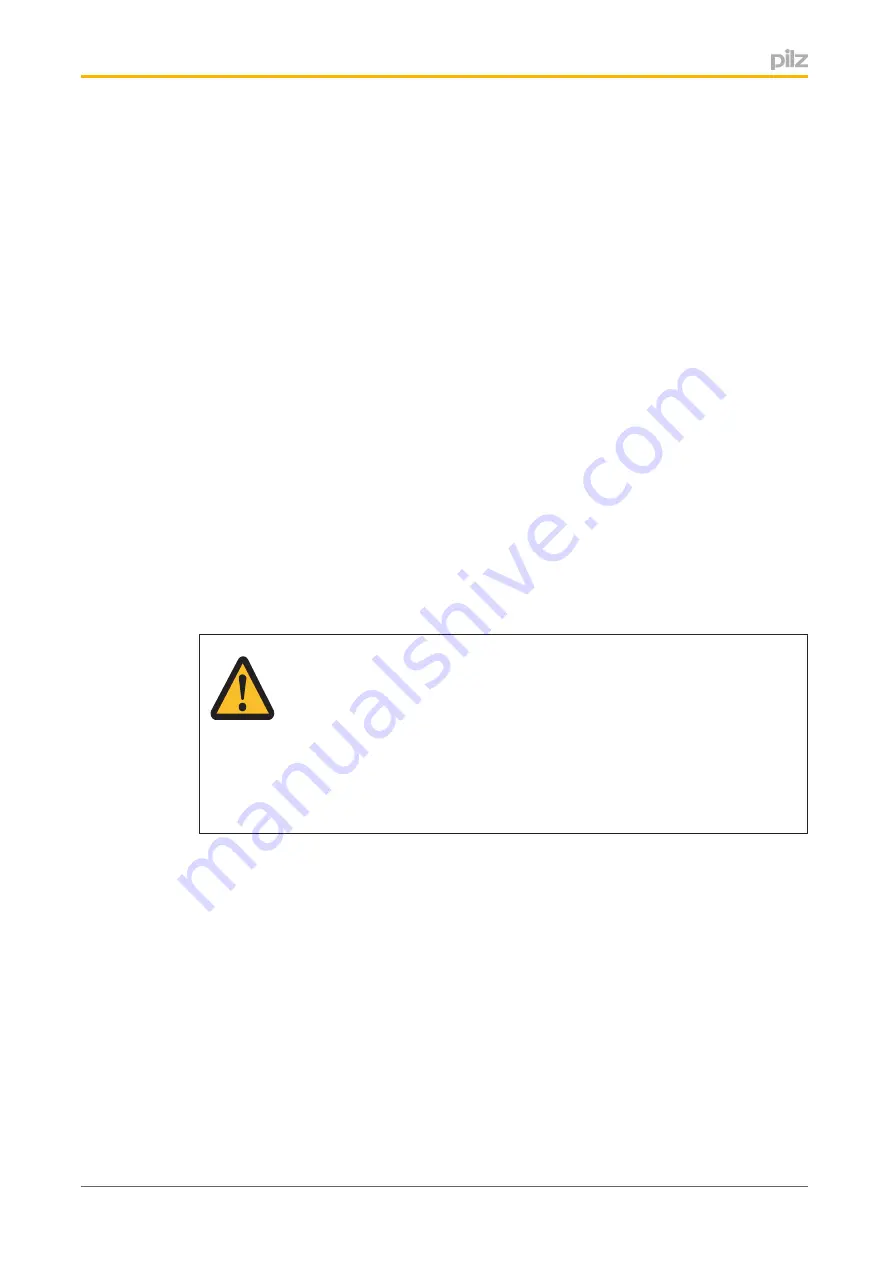 Pilz PSEN op2.1 L- Operating Manual Download Page 13