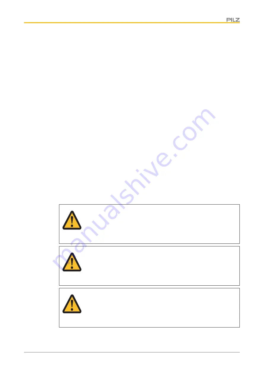 Pilz PSEN op3.1 Скачать руководство пользователя страница 3