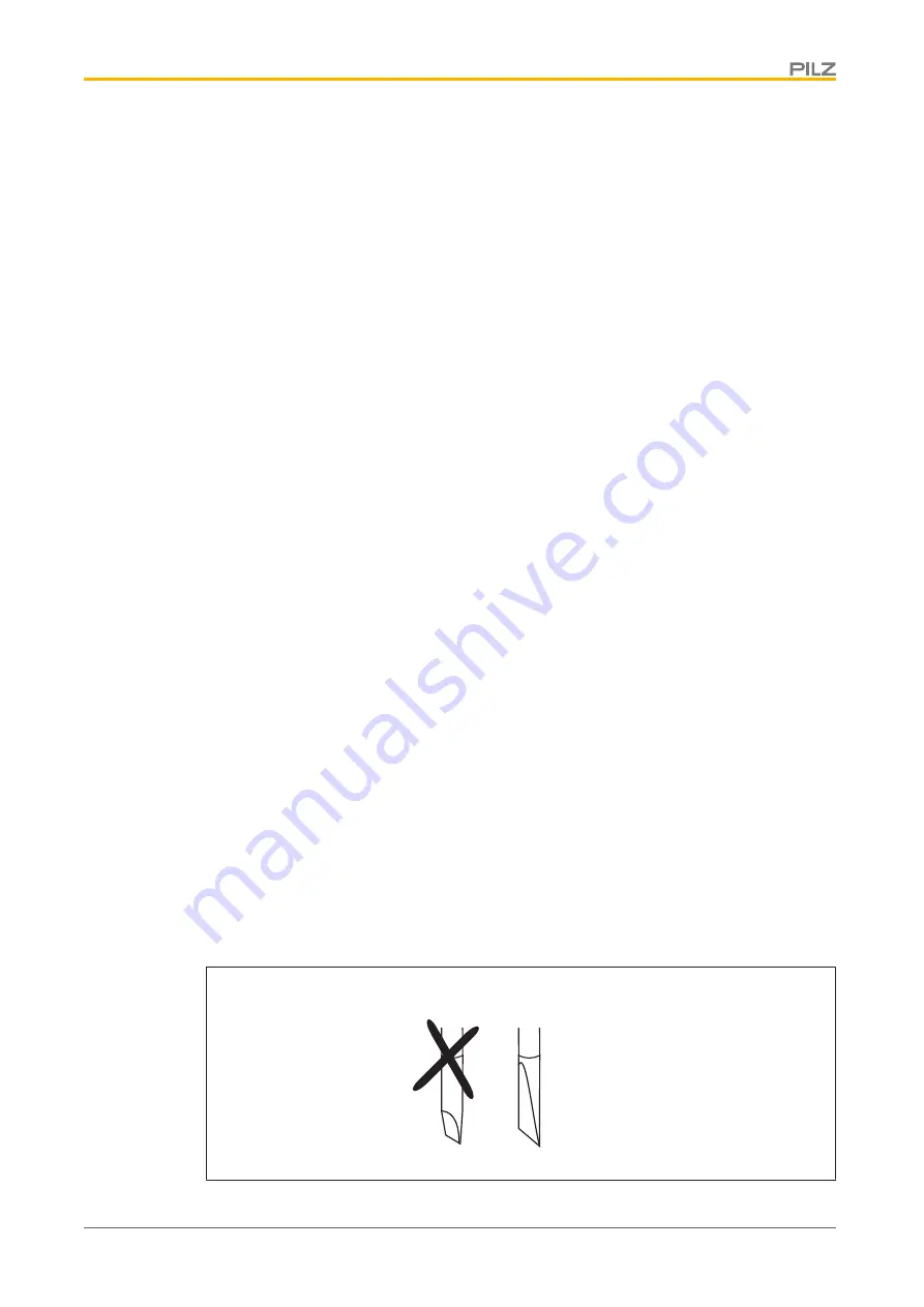 Pilz PSSu E F INC Operating Manual Download Page 27