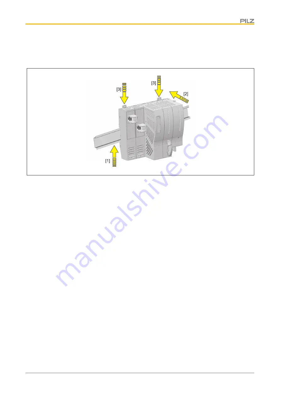 Pilz PSSuniversal multi PSSu H m F DPsafe SN SD Operating Manual Download Page 17