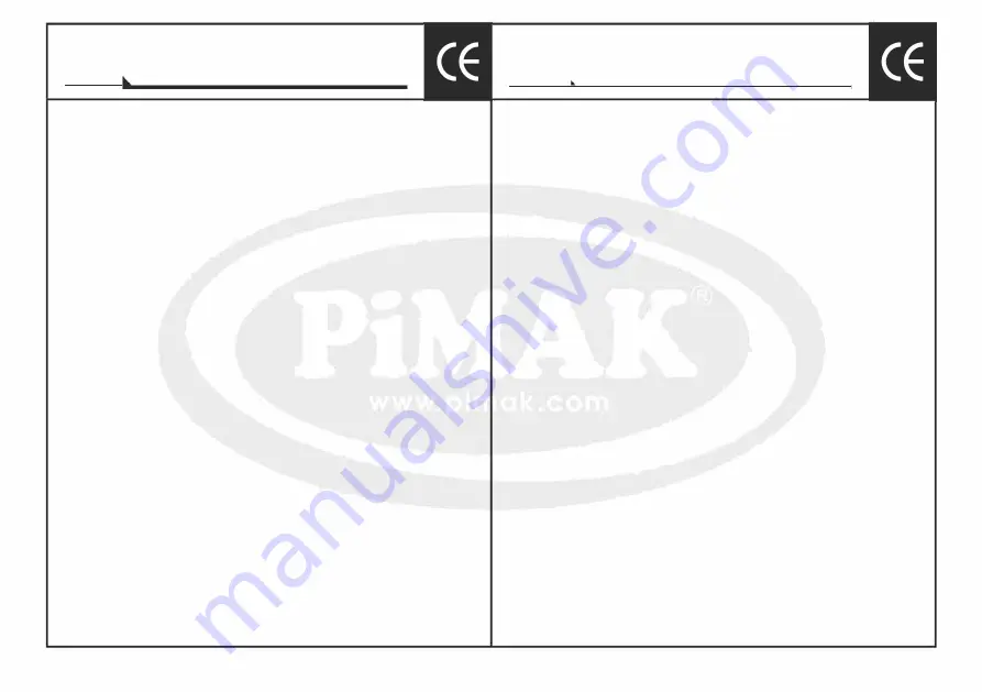 PIMAK DFKG10 User Manual Download Page 8