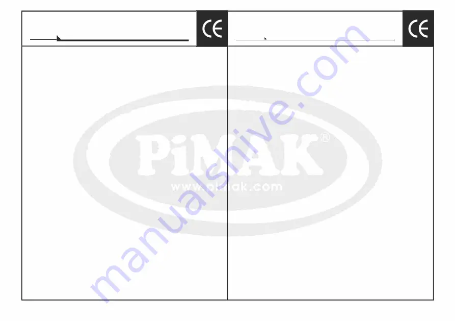 PIMAK DFKG10 User Manual Download Page 9