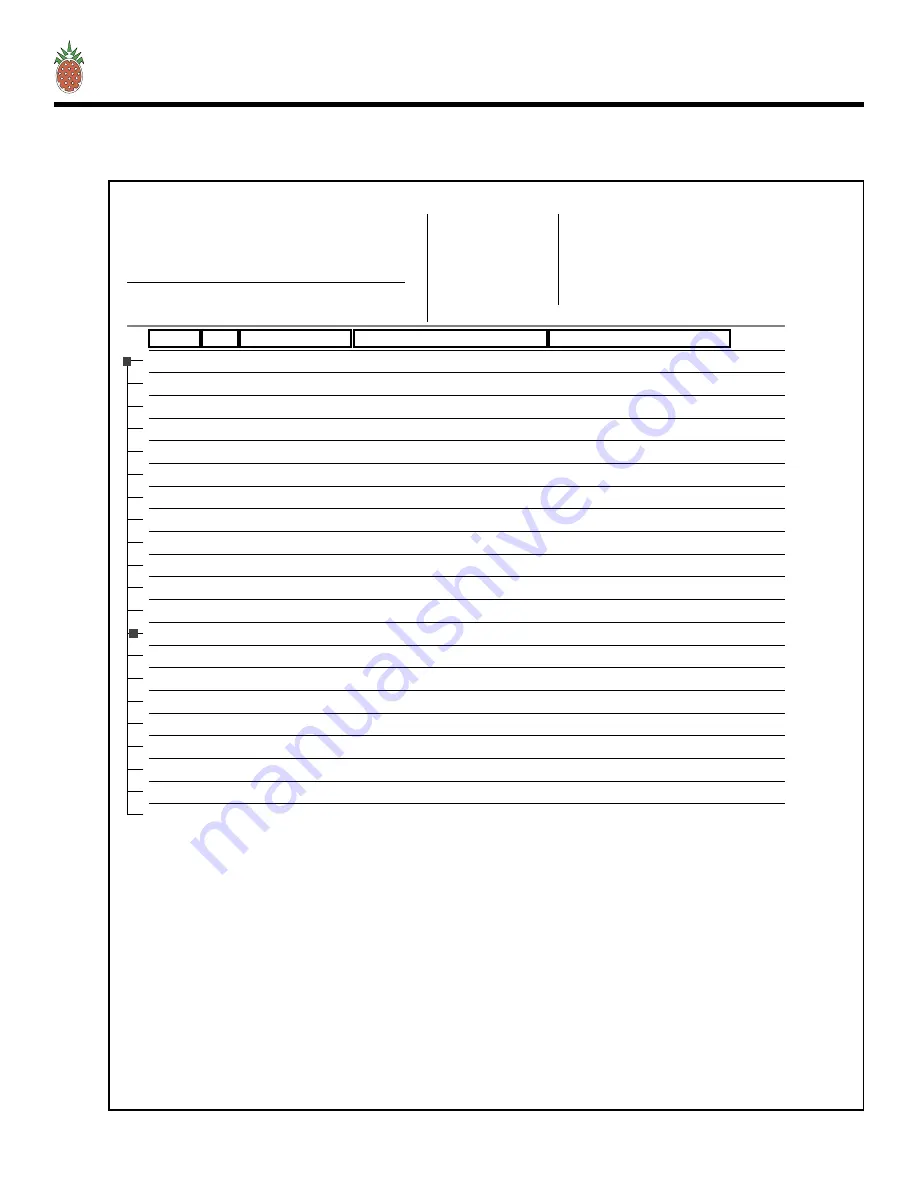 Pineapple Technology VTX2KW-A Instruction Manual Download Page 19