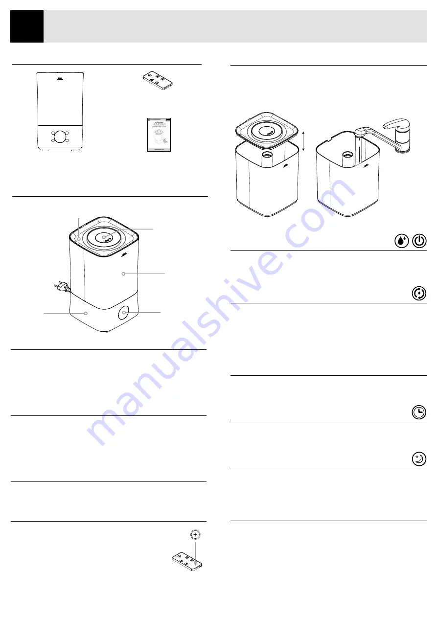 Pingi CASCADA CHD-A4000D Operating Instructions Manual Download Page 3