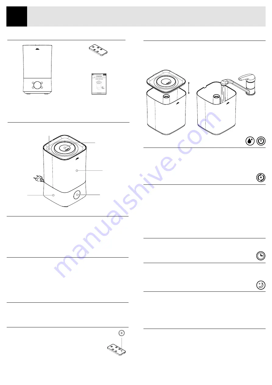 Pingi CASCADA CHD-A4000D Operating Instructions Manual Download Page 7