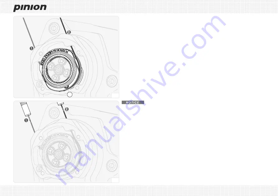 Pinion P-Line P1.12 Owner'S Manual Download Page 21