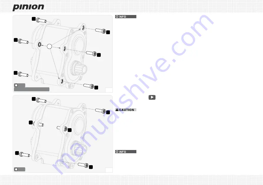 Pinion P-Line P1.12 Owner'S Manual Download Page 31