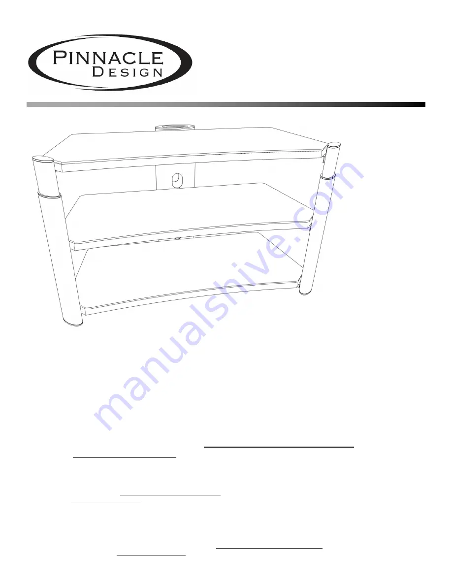 Pinnacle Design TV32101 Parts List Download Page 1