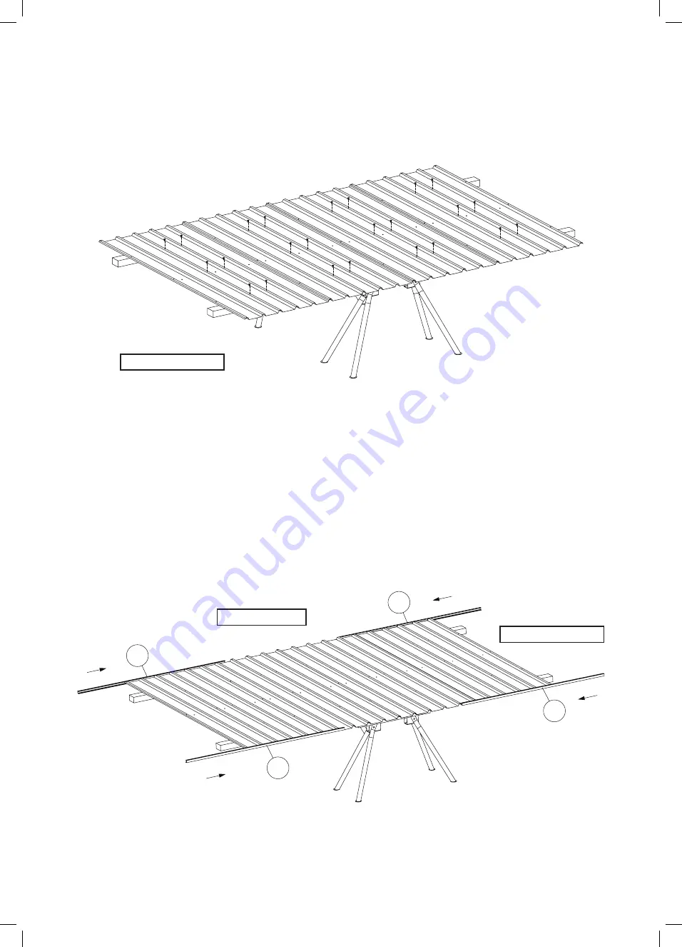 Pinnacle Outdoor Cyclonic Kit 3.0m Gable Series Assembly Instructions Manual Download Page 10