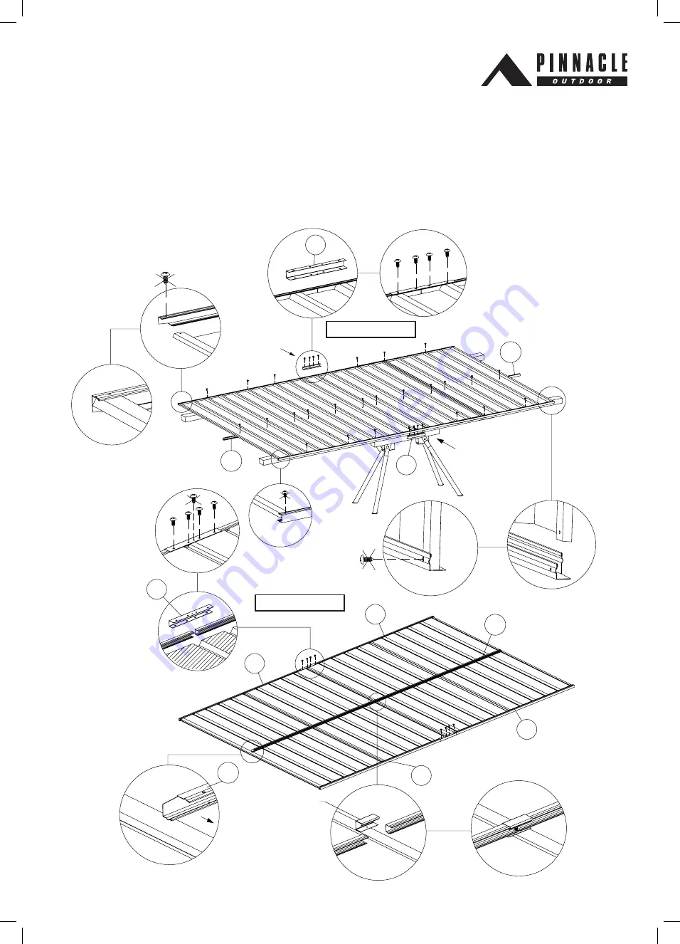 Pinnacle Outdoor GardenSHED 3.0m Skillion Series Скачать руководство пользователя страница 11