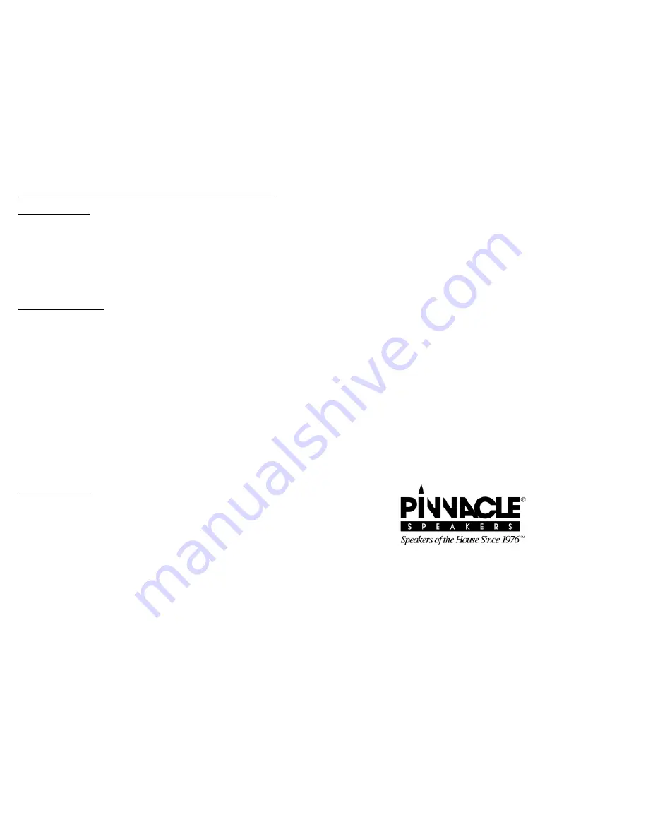 Pinnacle BD 300 User Manual Download Page 7