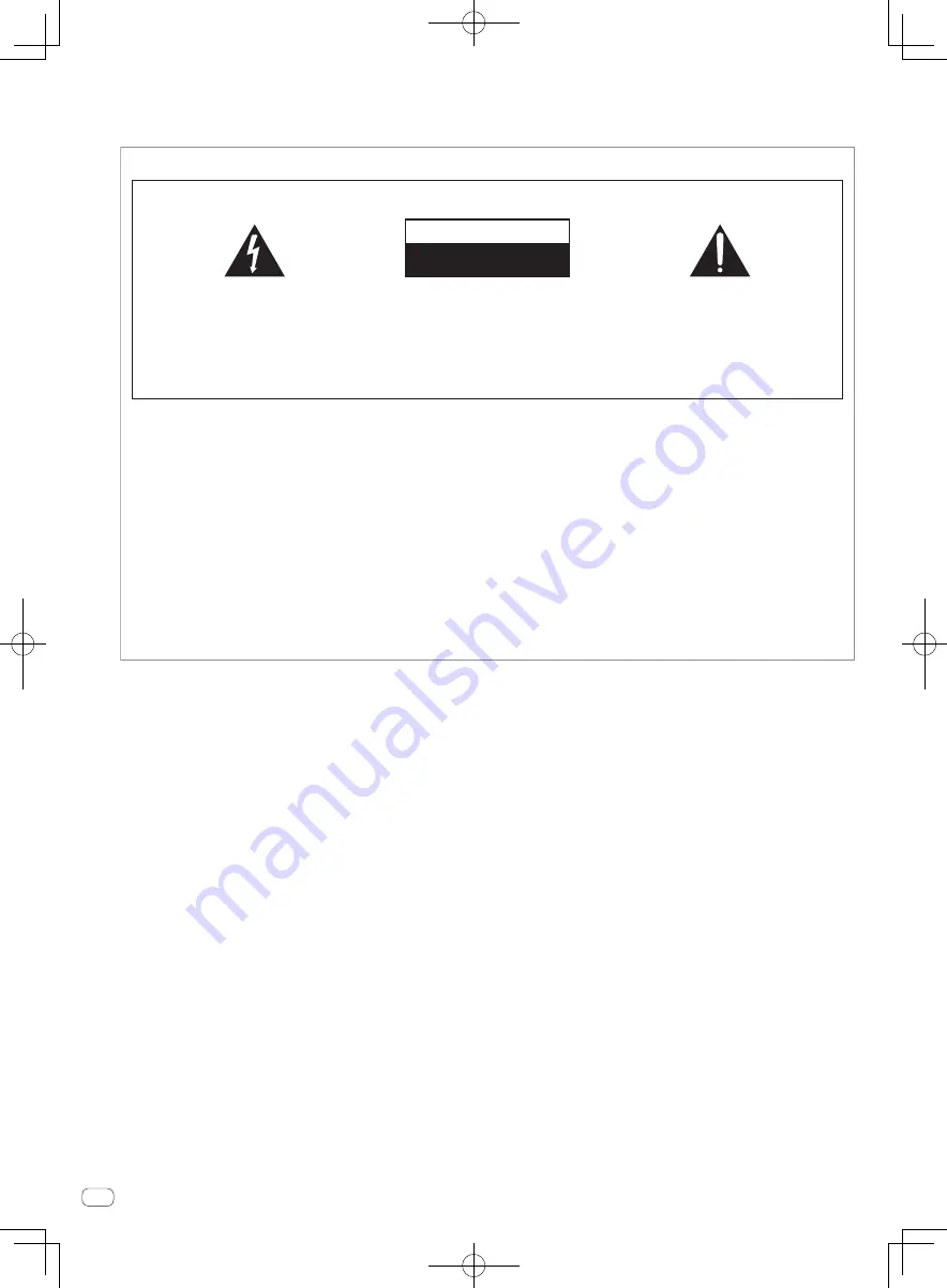 PIONEER DJ VM-50 Precautions For Installing Download Page 2