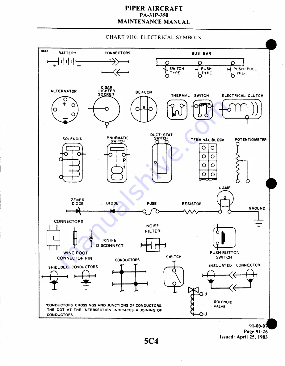 Piper Aircraft Corporation MOJAVE PA-31 P-350 Maintenance Manual Download Page 1107