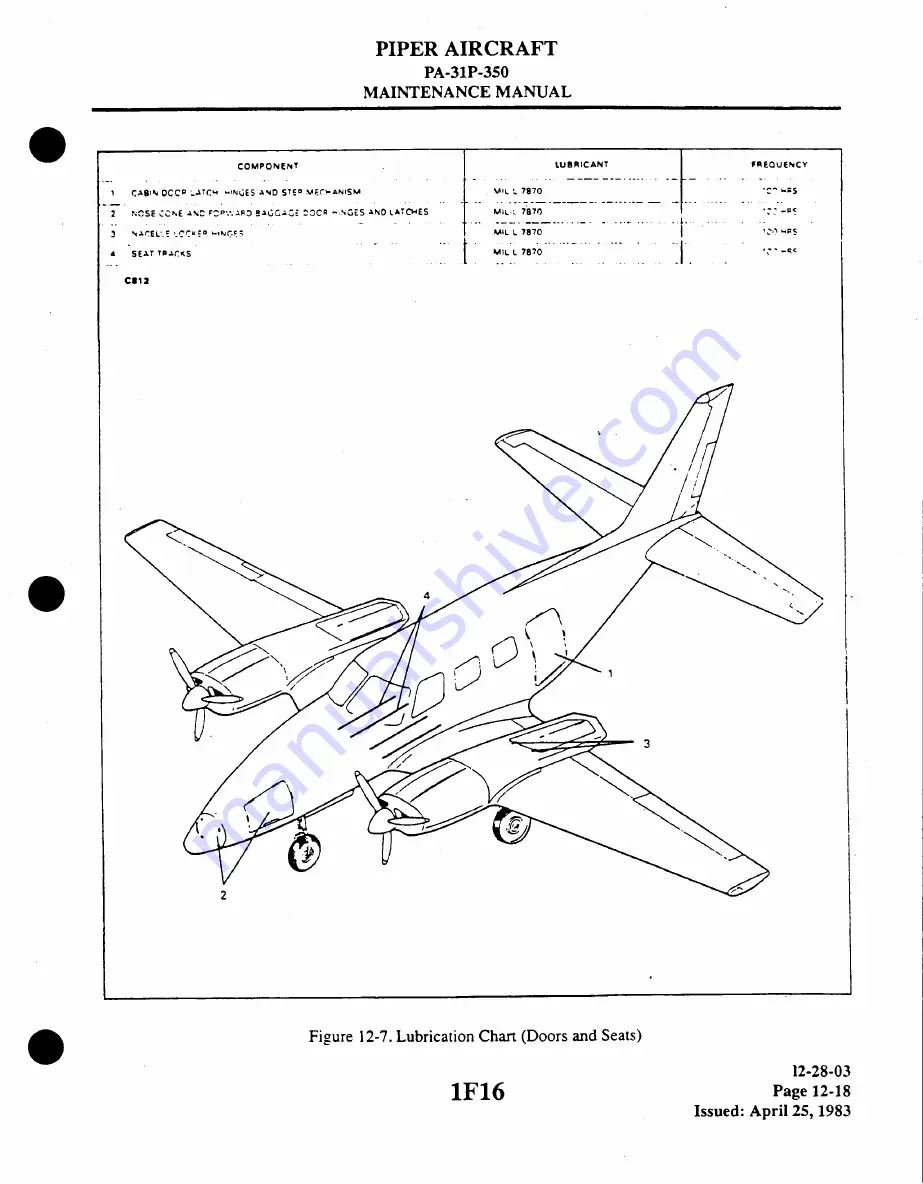 Piper Aircraft Corporation MOJAVE PA-31 P-350 Скачать руководство пользователя страница 136