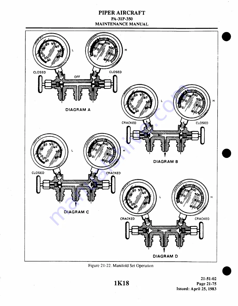 Piper Aircraft Corporation MOJAVE PA-31 P-350 Maintenance Manual Download Page 258