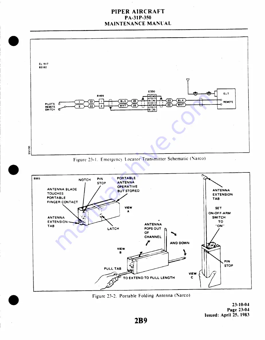 Piper Aircraft Corporation MOJAVE PA-31 P-350 Maintenance Manual Download Page 314