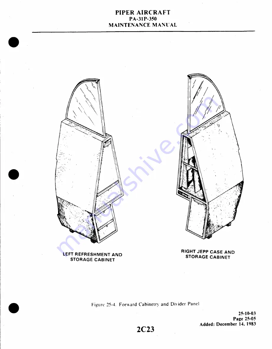 Piper Aircraft Corporation MOJAVE PA-31 P-350 Maintenance Manual Download Page 352