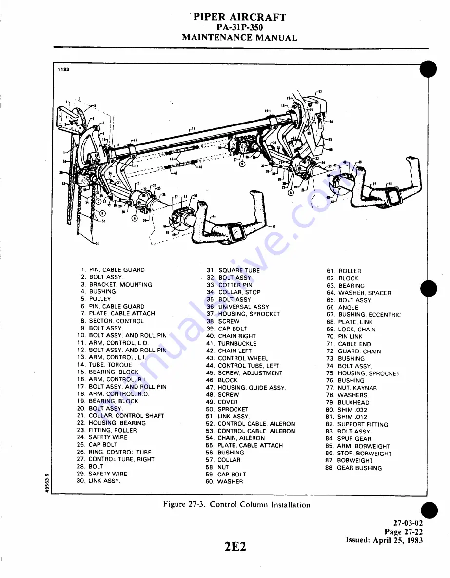 Piper Aircraft Corporation MOJAVE PA-31 P-350 Maintenance Manual Download Page 379