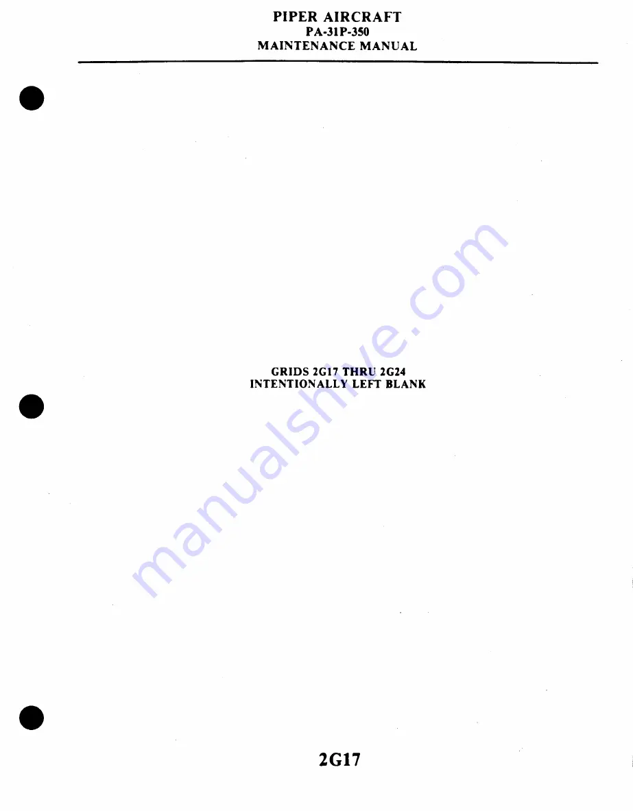 Piper Aircraft Corporation MOJAVE PA-31 P-350 Maintenance Manual Download Page 442