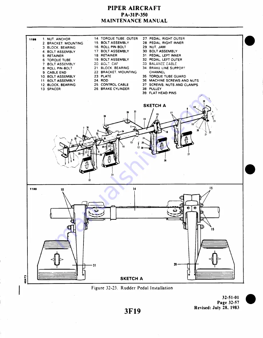 Piper Aircraft Corporation MOJAVE PA-31 P-350 Maintenance Manual Download Page 690