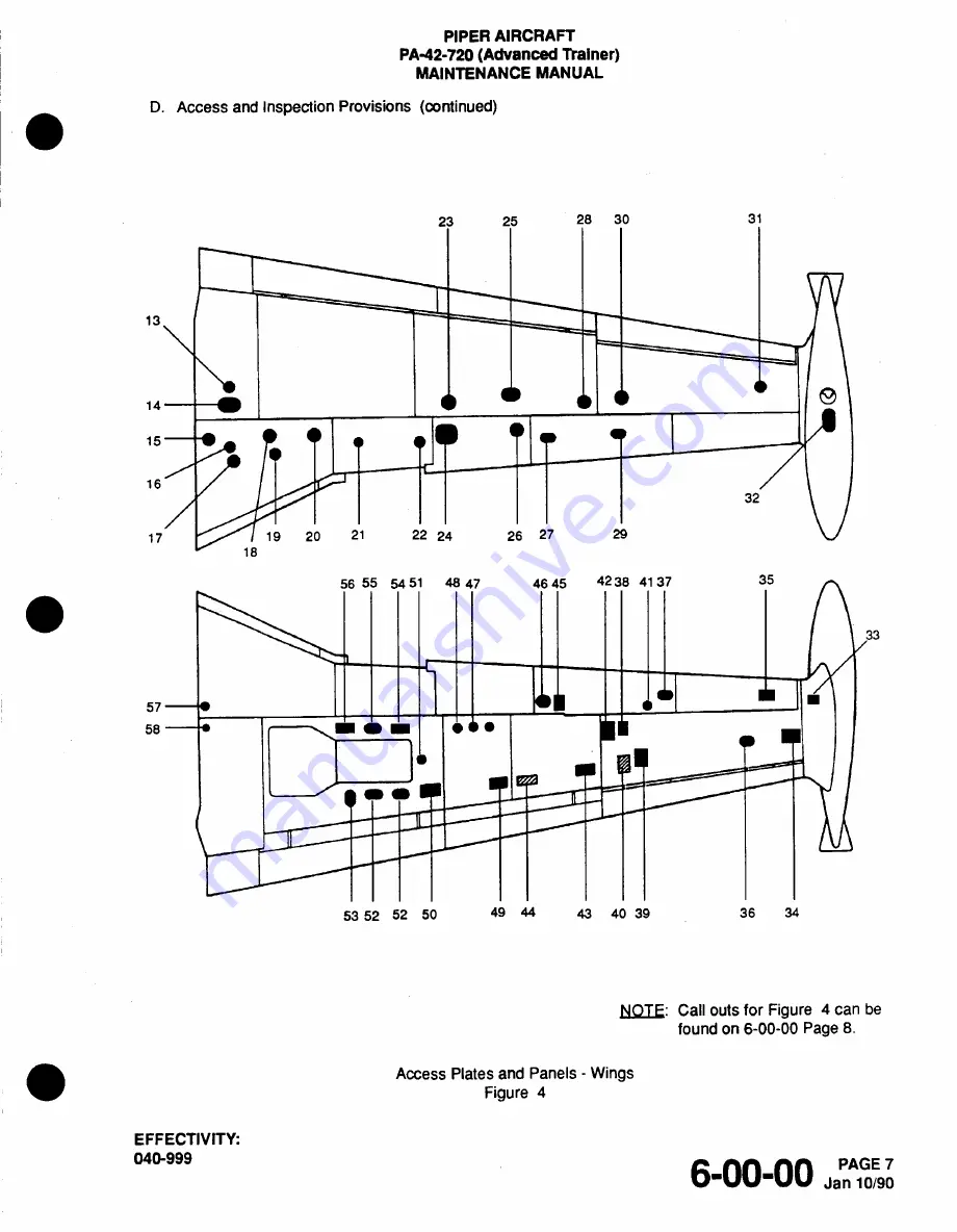 Piper Cheyenne IIIA Airplane Maintenance Manual Download Page 88