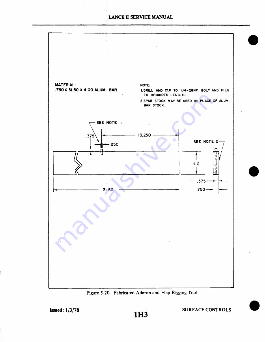 Piper Lance II Service Manual Download Page 171