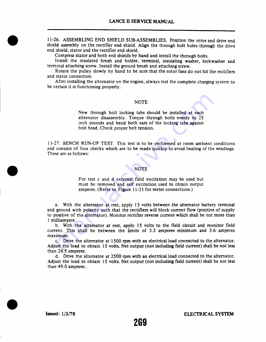 Piper Lance II Service Manual Download Page 441