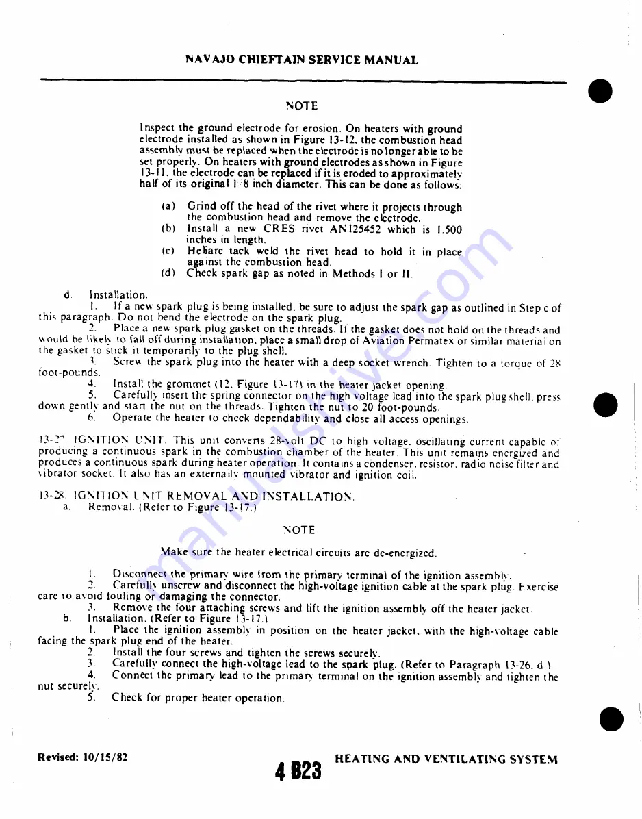 Piper Navajo Chieftain PA-31-350 Service Manual Download Page 791