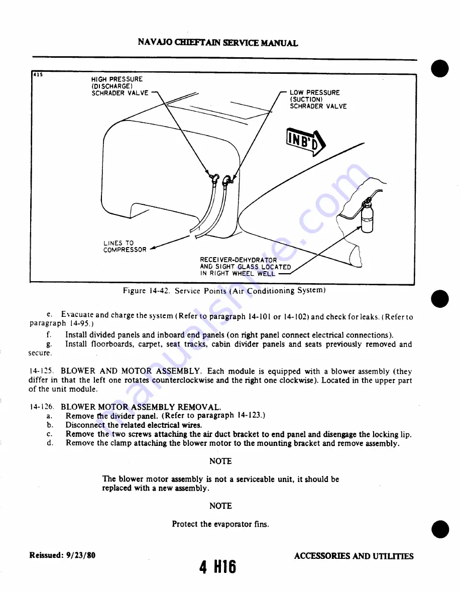 Piper Navajo Chieftain PA-31-350 Service Manual Download Page 908