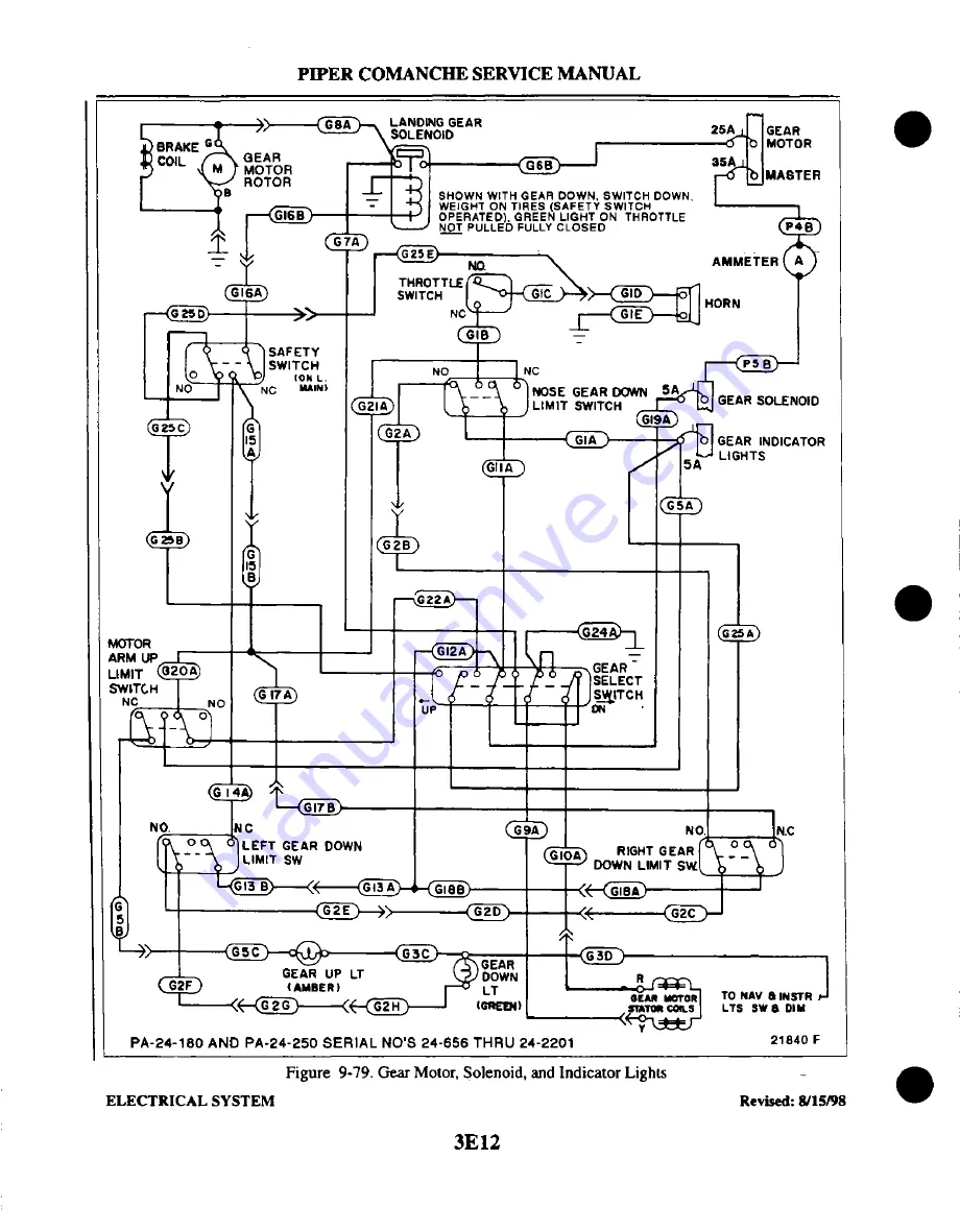 Piper PA-24-180 Comanche Airplane Service Manual Download Page 630