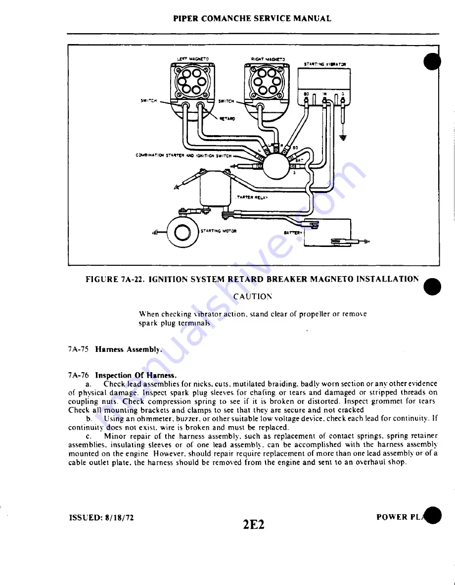 Piper PA-24 Comanche Service Manual Download Page 504