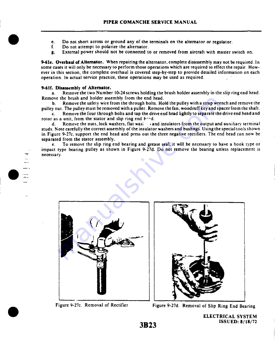 Piper PA-24 Comanche Service Manual Download Page 699