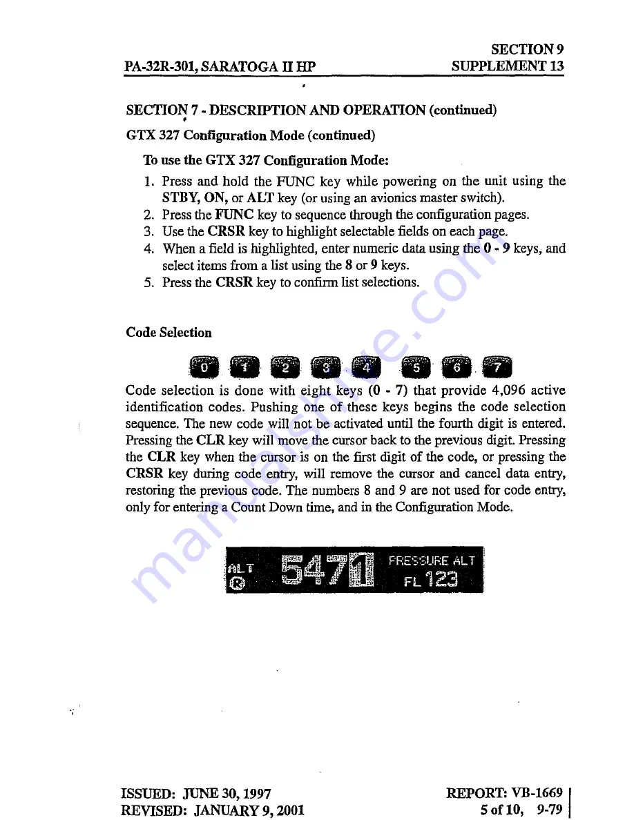 Piper SARATOGA II HP PA-32R-301 Pilot Operating Handbook Download Page 308