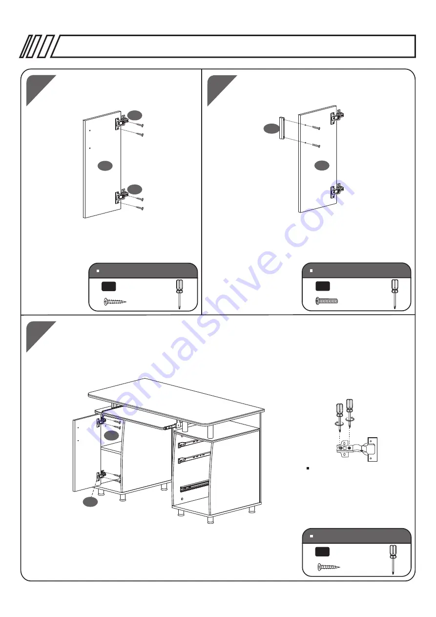 Piranha Furniture PC2 Assembly Instructions Manual Download Page 13