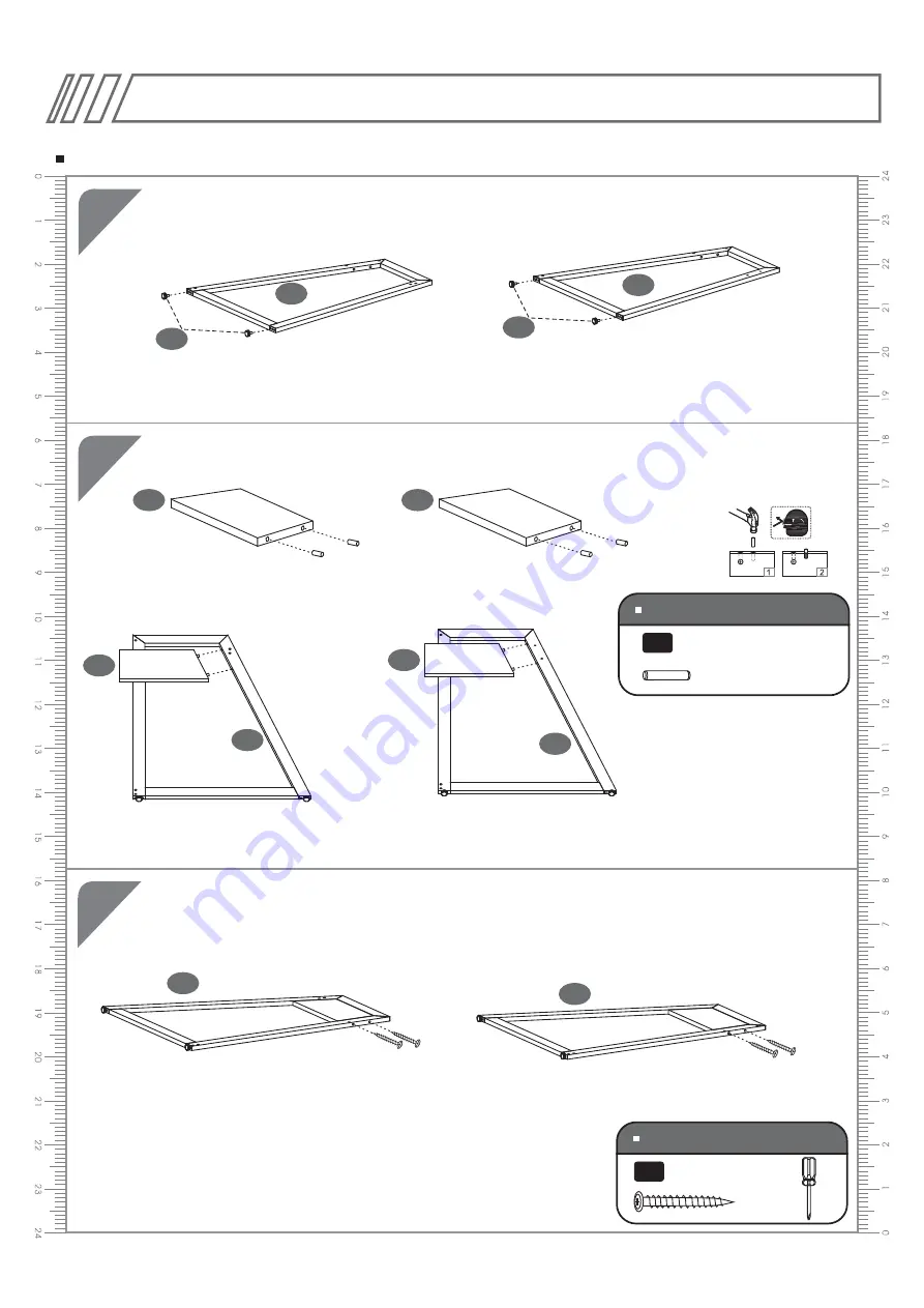 Piranha Furniture PC38 Assembly Instructions Manual Download Page 5