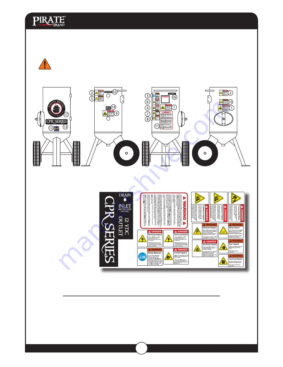 Pirate 201-1780-A User Manual Download Page 5