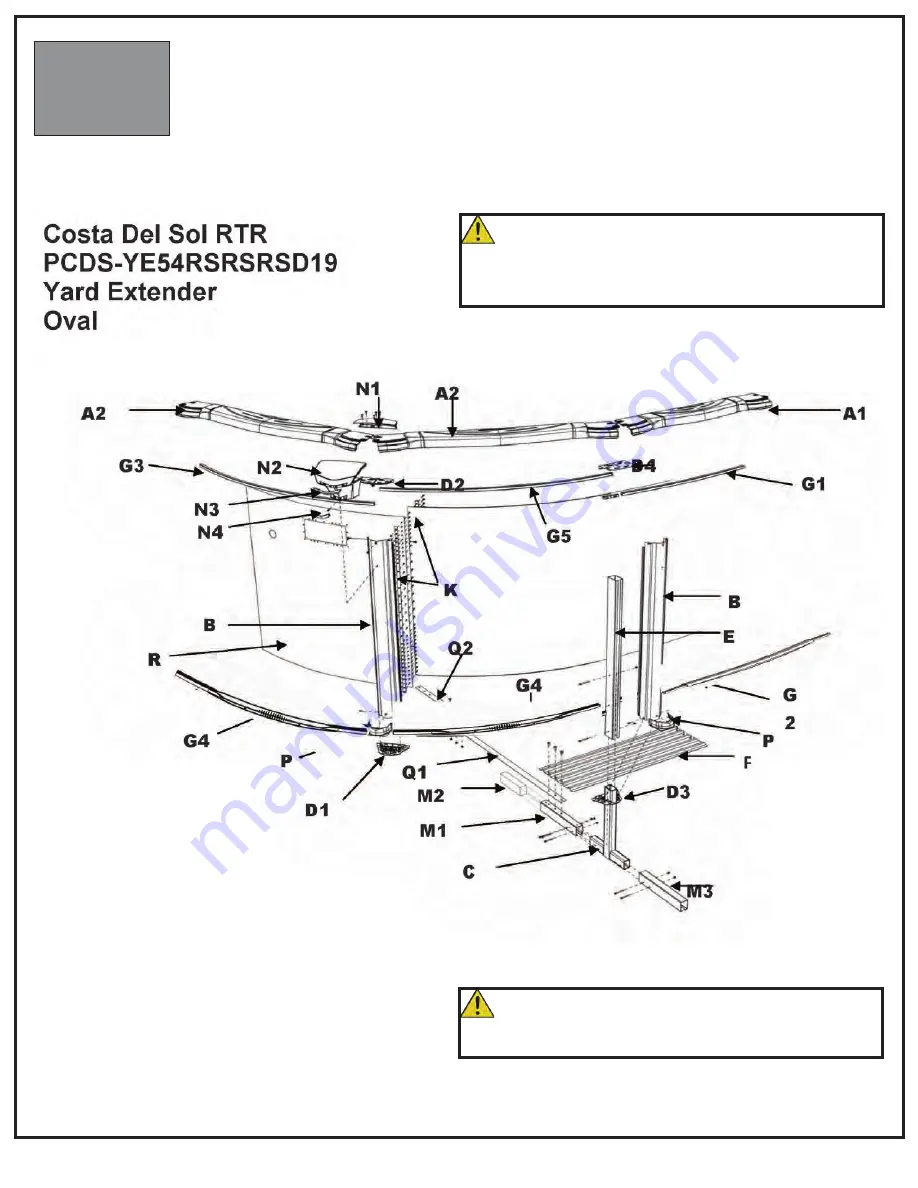 Piscine Solide V35018 Installation Manual Download Page 20