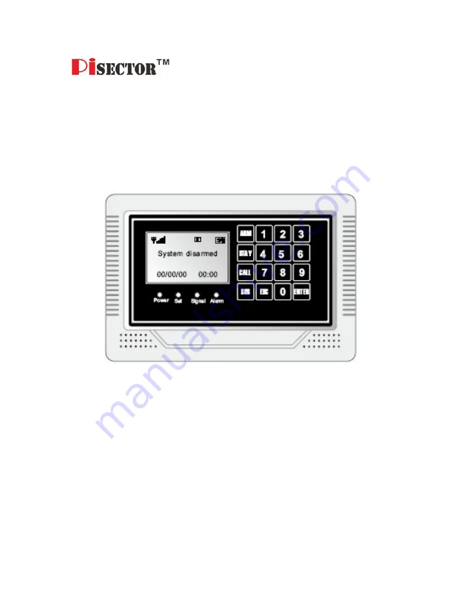 Pisector GSM-03 Скачать руководство пользователя страница 1