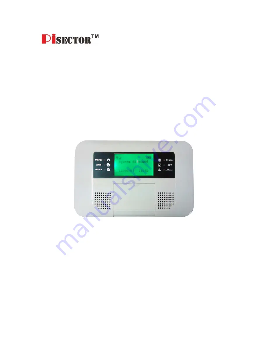 Pisector GSM-06 User Manual Download Page 1