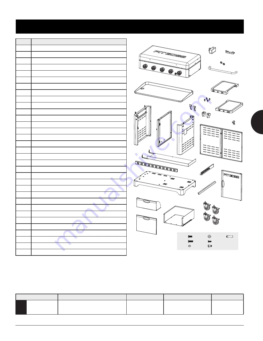 Pit Boss 10816 Assembly Manual Download Page 39