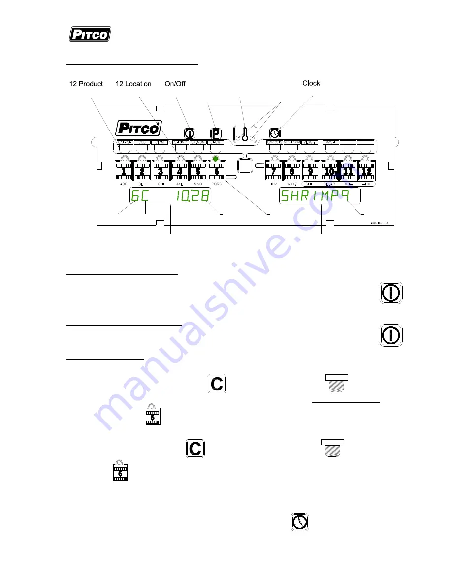 Pitco 60153301 Operation Manual Download Page 3