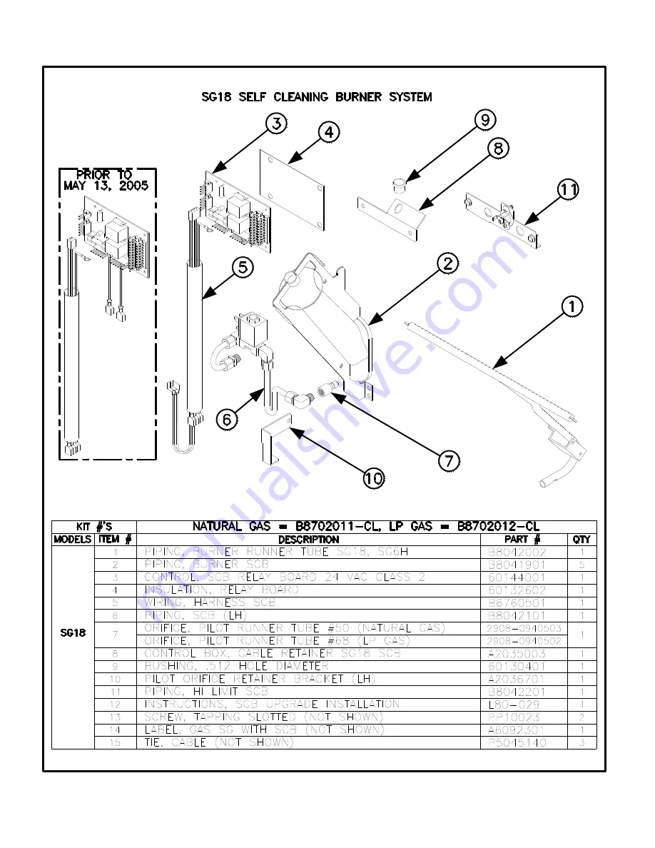 Pitco L80-029 Installation Instructions Manual Download Page 17